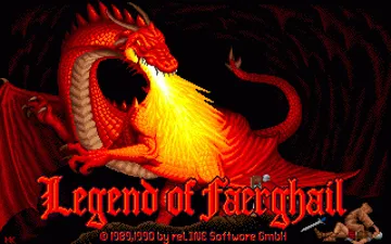 Legend of Faerghail_Disk1 screen shot title
